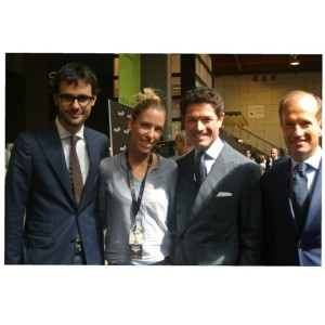 Vicenza Oro with its chairman Matteo Marzotto and the team Barakka