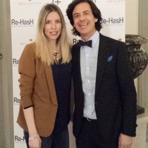 Party Re-hash at Four Season in Florence,  here with the brand manager Maurizio Caucci