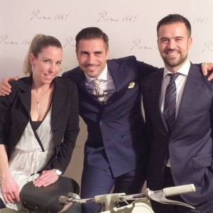 Event Roma 1947, with brand manager Paolo and Andrea Bettinardi  (February 2016)