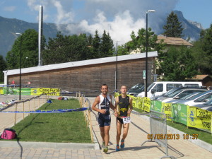 Arrivo gara